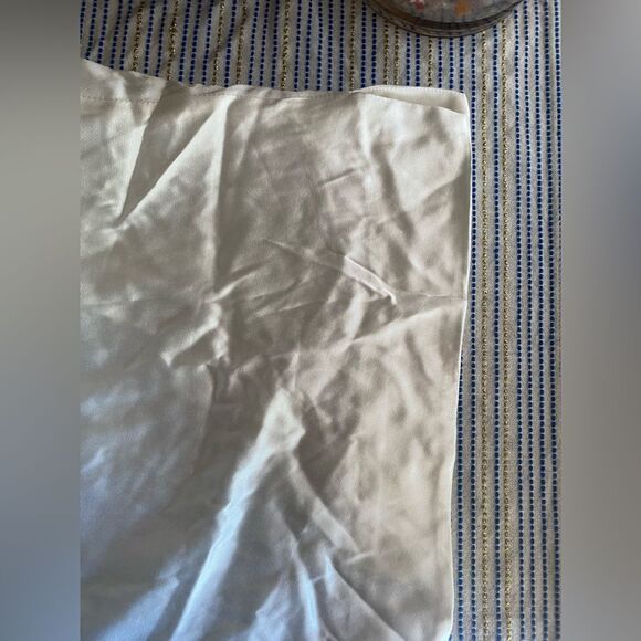 For Love & Lemons Lucy Mini Dress White Satin Sleeveless Sz Medium NWT - Picture 9 of 14